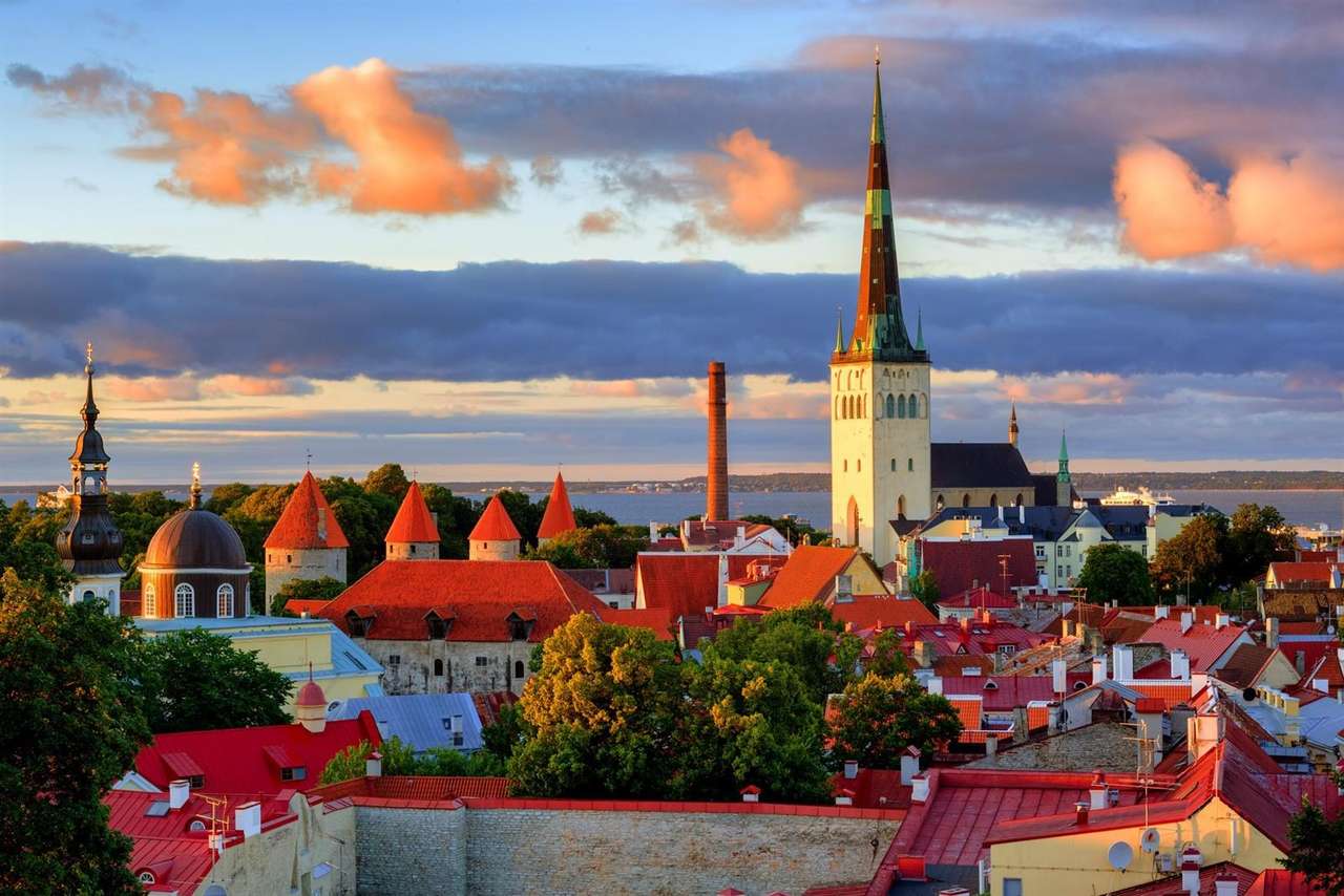 Stolica Estonii Tallin puzzle online