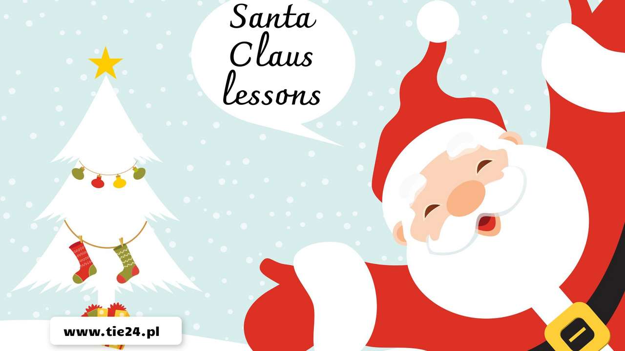 Santa Clause lesson puzzle online