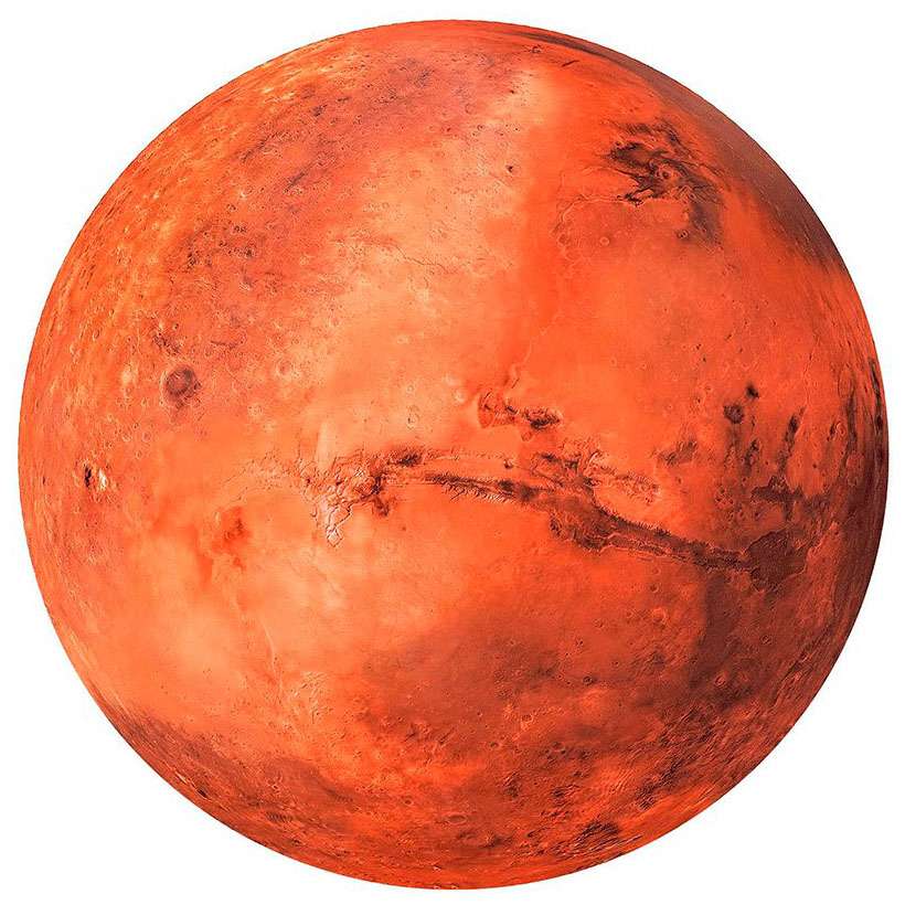 Planeta Mars puzzle online