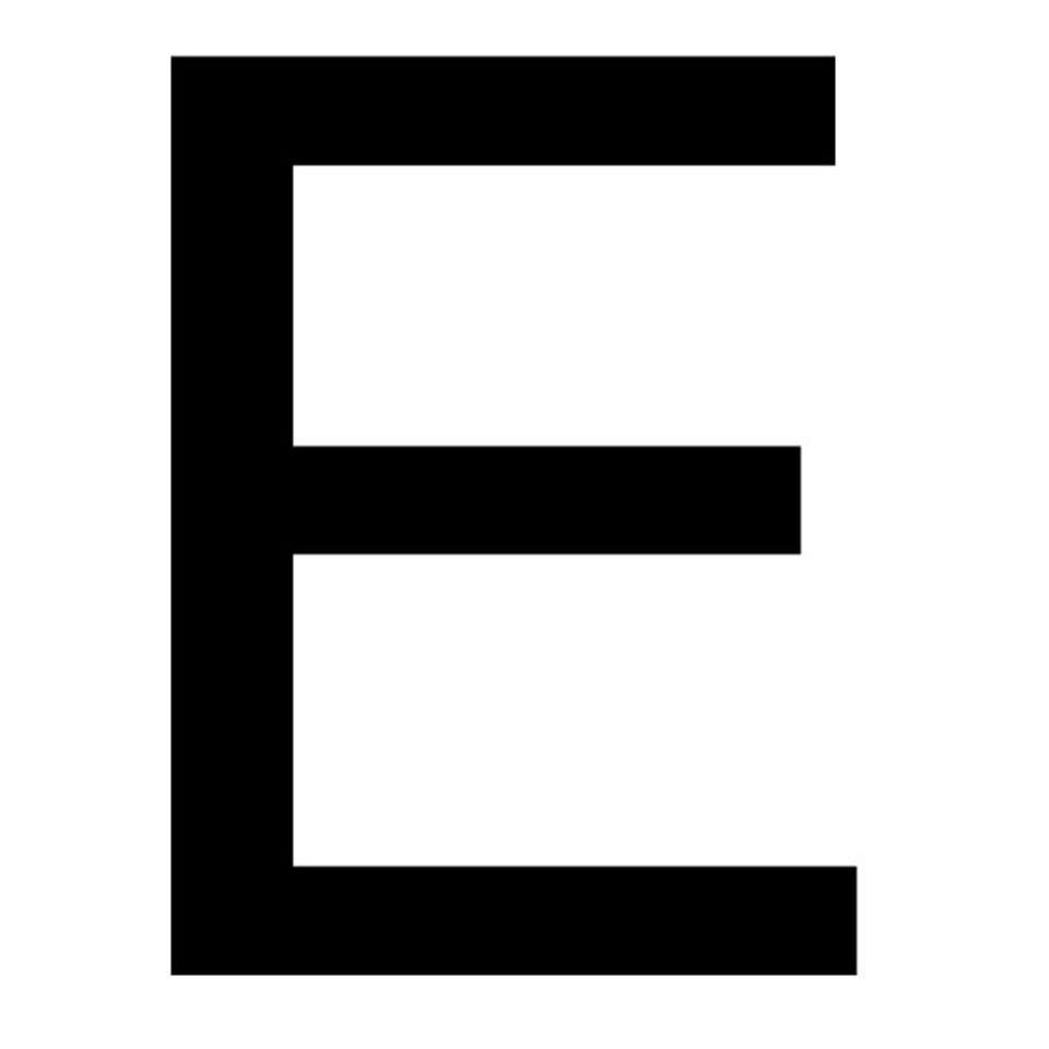 Puzzle z literka E puzzle online