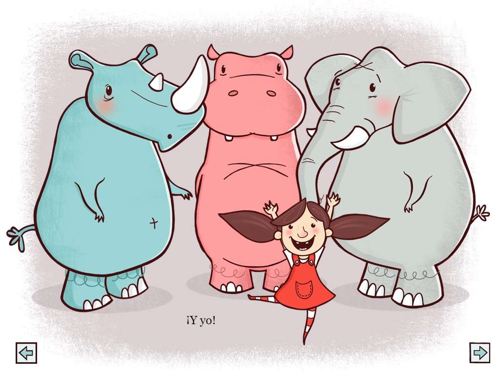 Czkawka, nosorożec, słoń i ja puzzle online