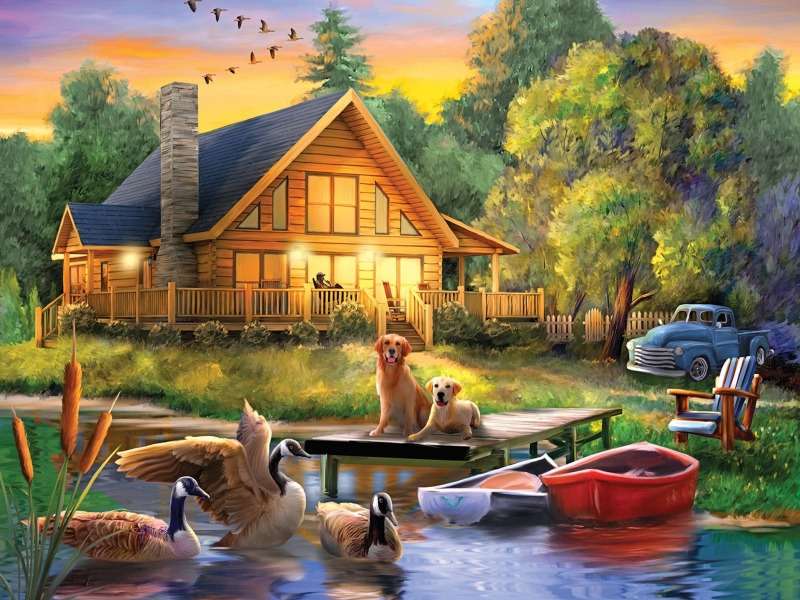 Lake keepers -Strażnicy jeziora:) puzzle online
