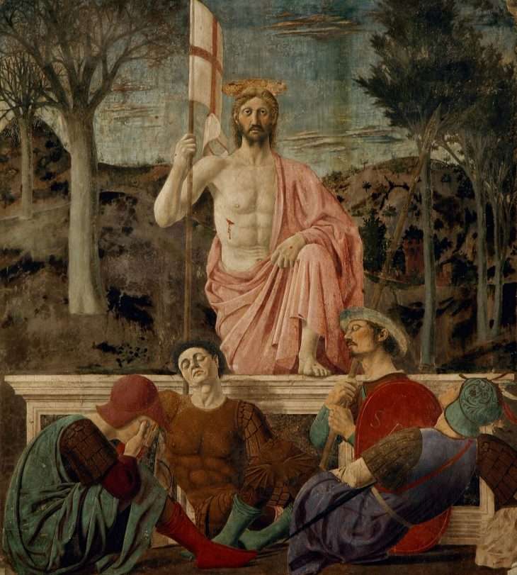 Zmartwychwstanie Chrystusa (Piero della Francesca) puzzle online