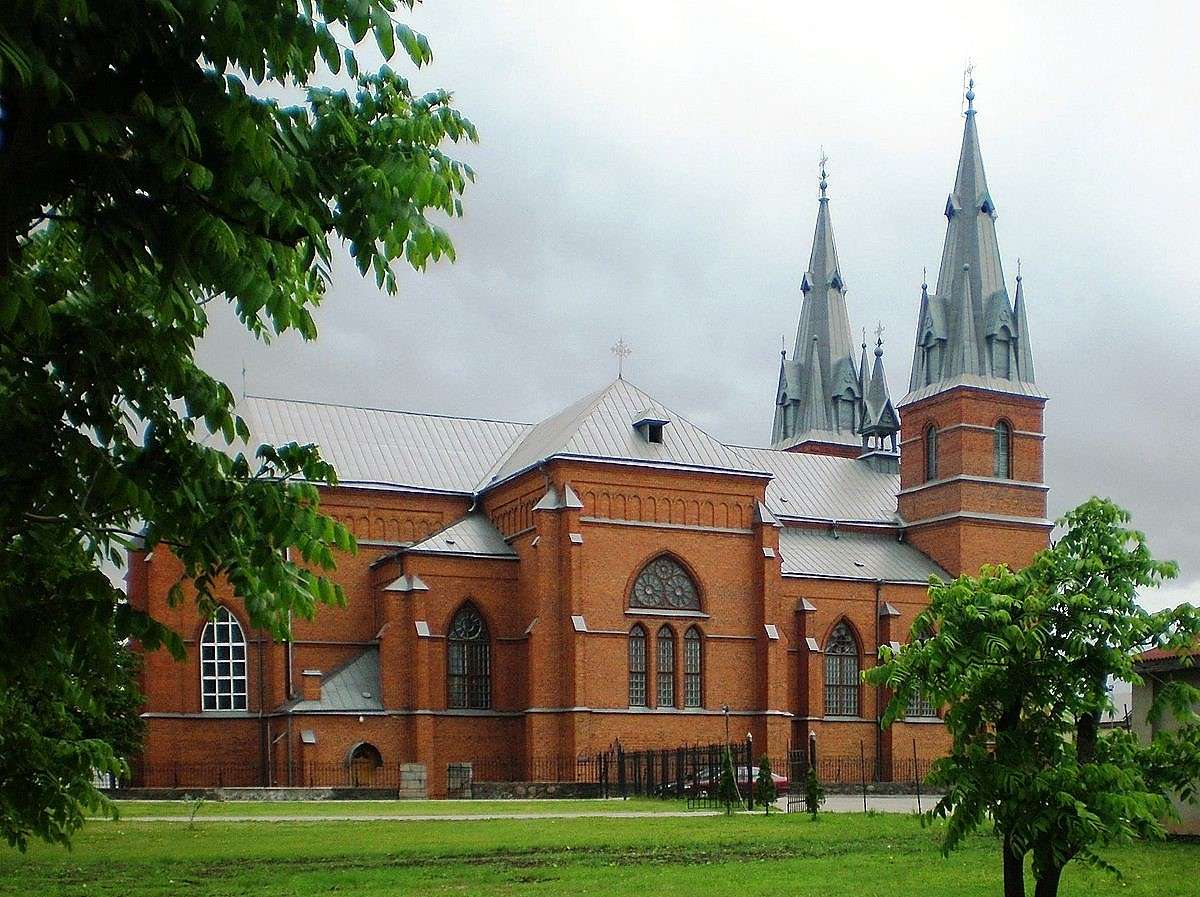 Katedra Rezekne na Łotwie puzzle online