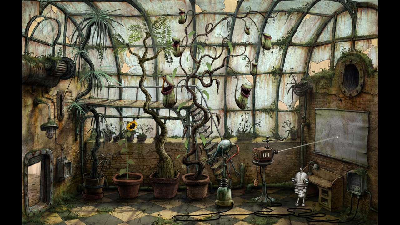 Machinarium gra wskaż i kliknij puzzle online