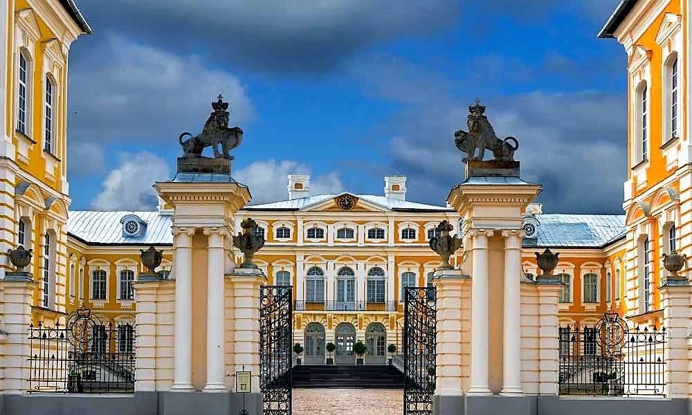 Łotwa Rundale Palace puzzle online