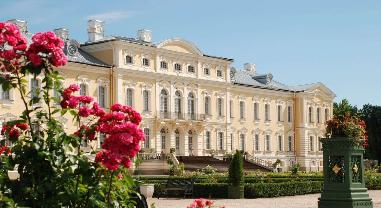 Łotwa Rundale Palace puzzle online