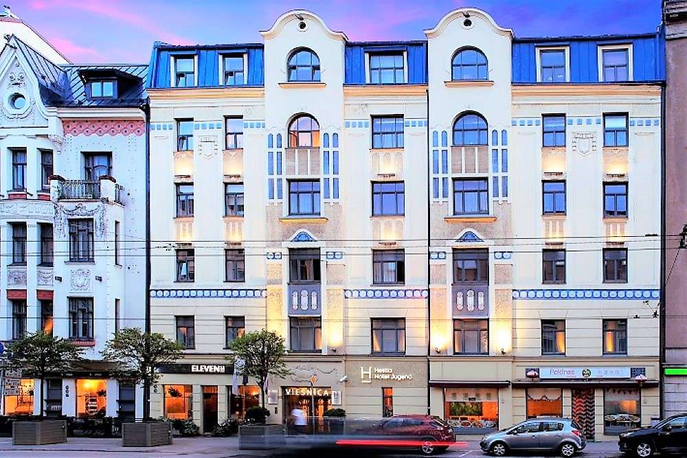 Łotwa Ryga Hotel Młodzież puzzle online