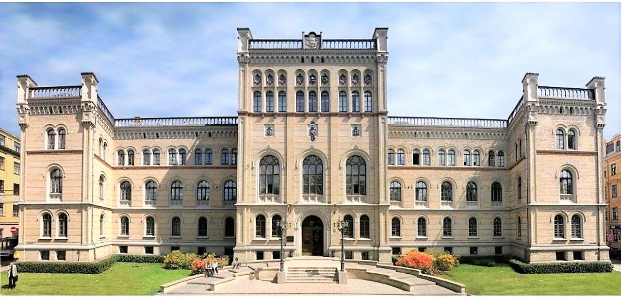 Łotewski Uniwersytet w Rydze puzzle online