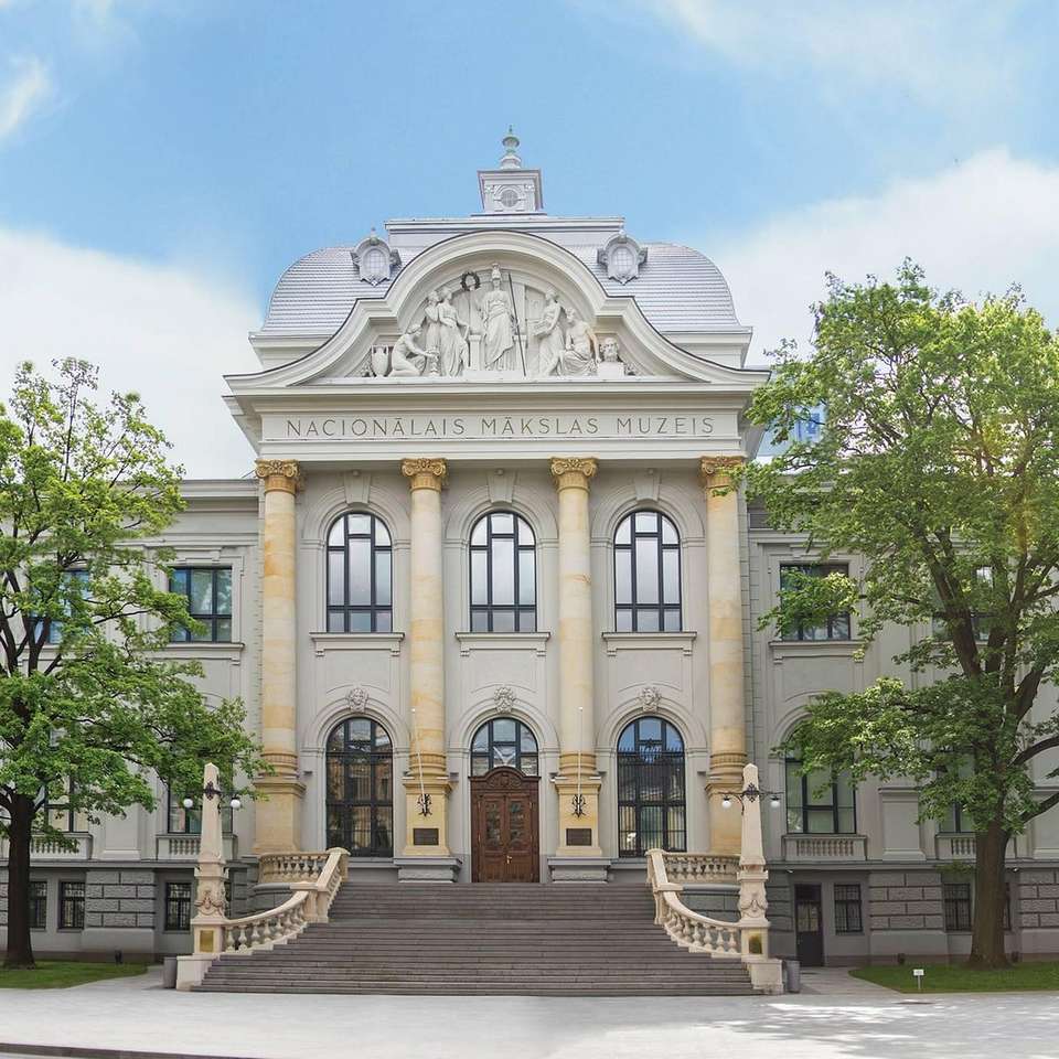 Łotewskie Muzeum Sztuki w Rydze puzzle online