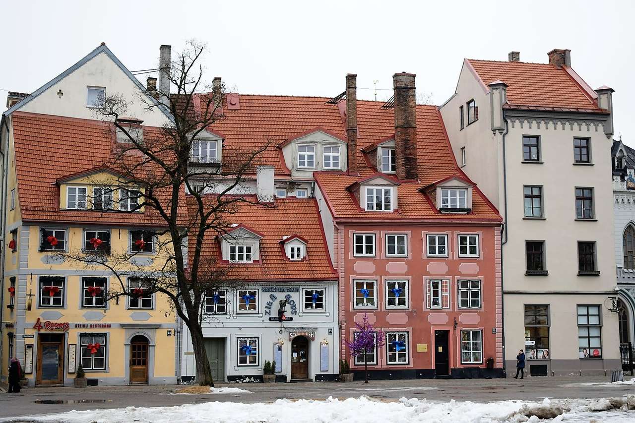 Łotwa Centrum miasta Ryga puzzle online