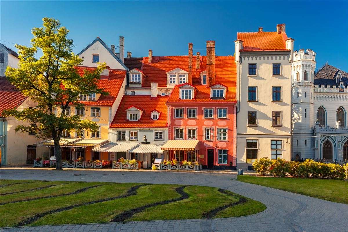 Łotwa Centrum miasta Ryga puzzle online
