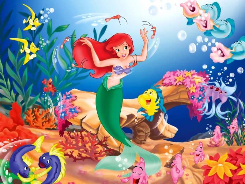 Little Mermaid 1989 -Mała Syrenka:) puzzle online