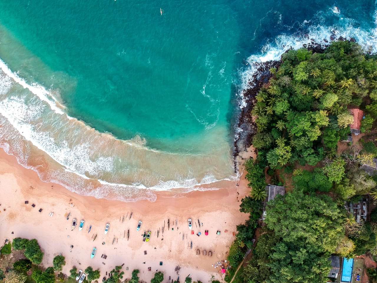 Plaża na Sri Lance puzzle online