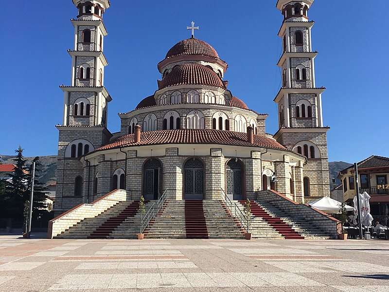 Albánia, Krisztus feltámadásának katedrálisa kirakós