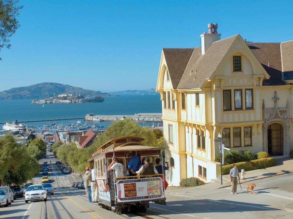 San Francisco w stanie Kalifornia puzzle online