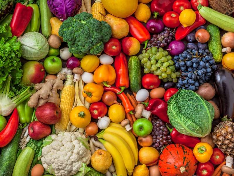 Fruit and Vegetables-Smakowite owoce i warzywa puzzle online