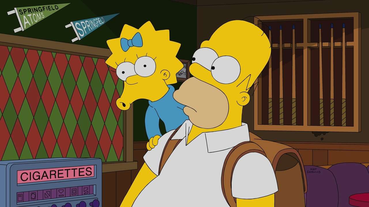 Simpsonowie puzzle online