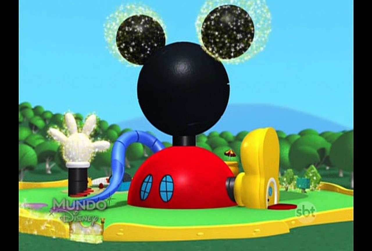 Dom Myszki Miki, jeśli chcesz, to Disney junior puzzle online