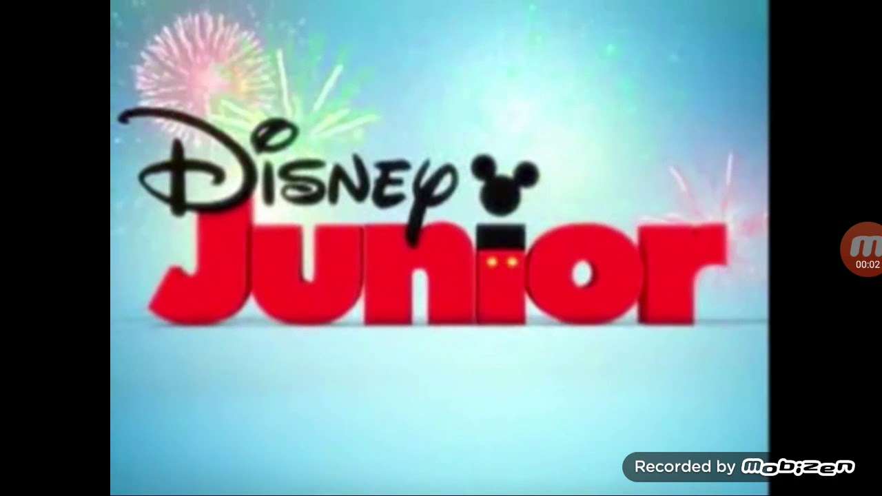 Sekunda z logo Disney Junior puzzle online