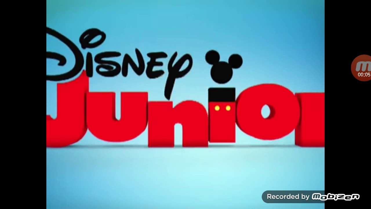Sekunda z logo Disney Junior puzzle online