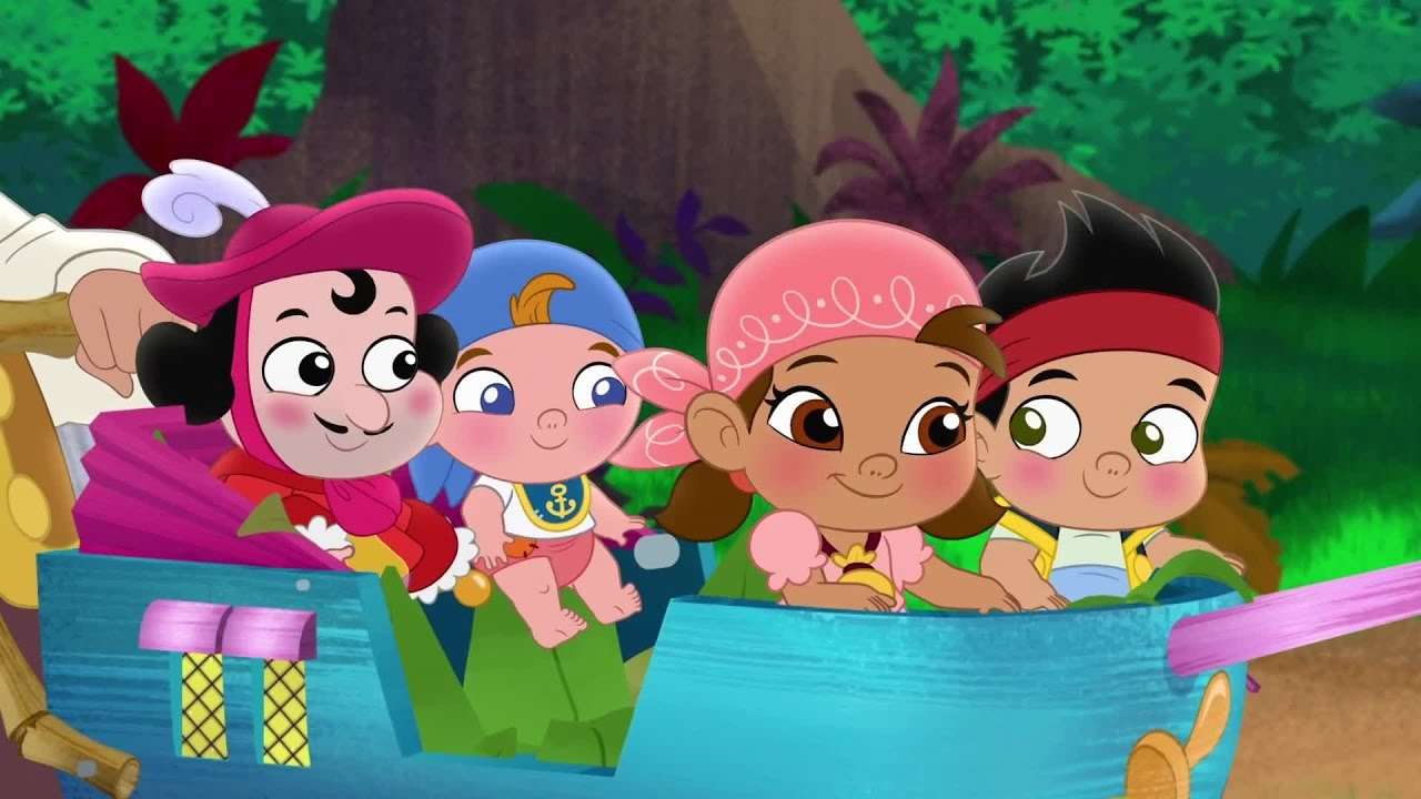 Mali piraci przed Disney Junior puzzle online