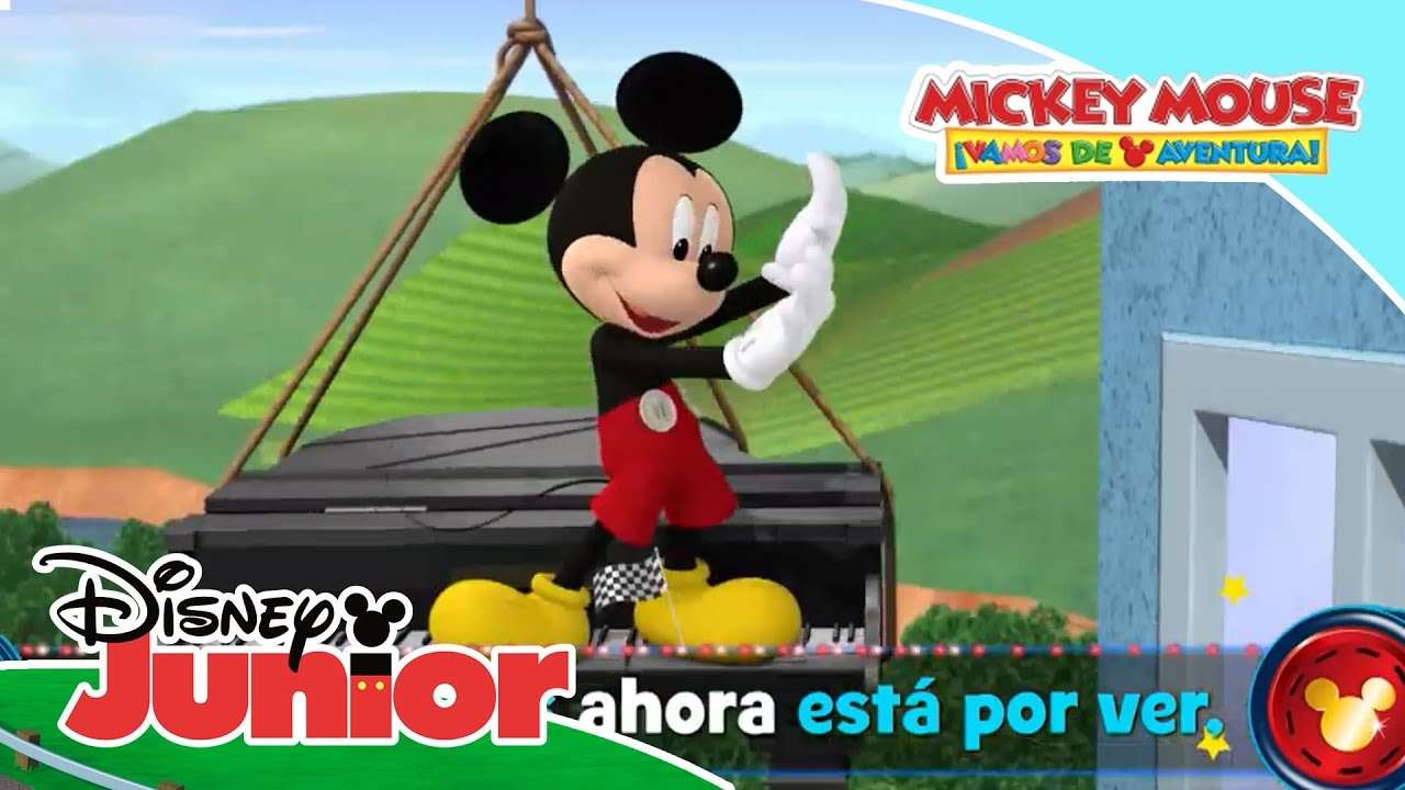 Disney Junior Mickey i puzzle online