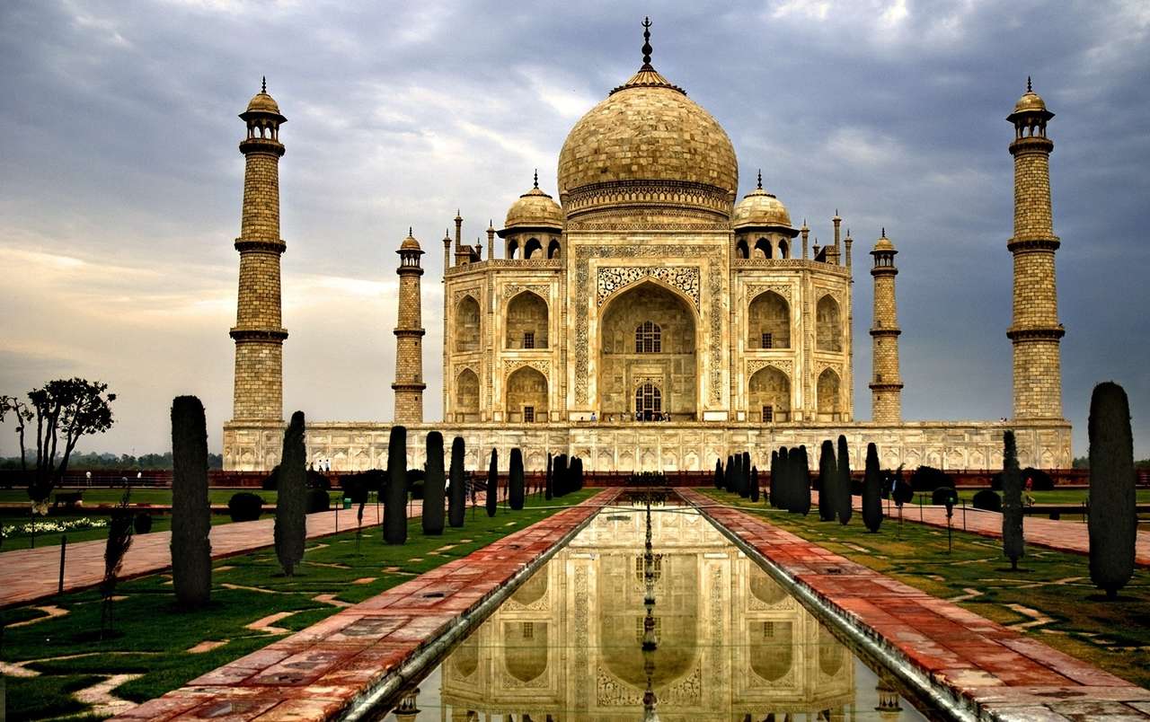 Indie, Tadż Mahal puzzle online