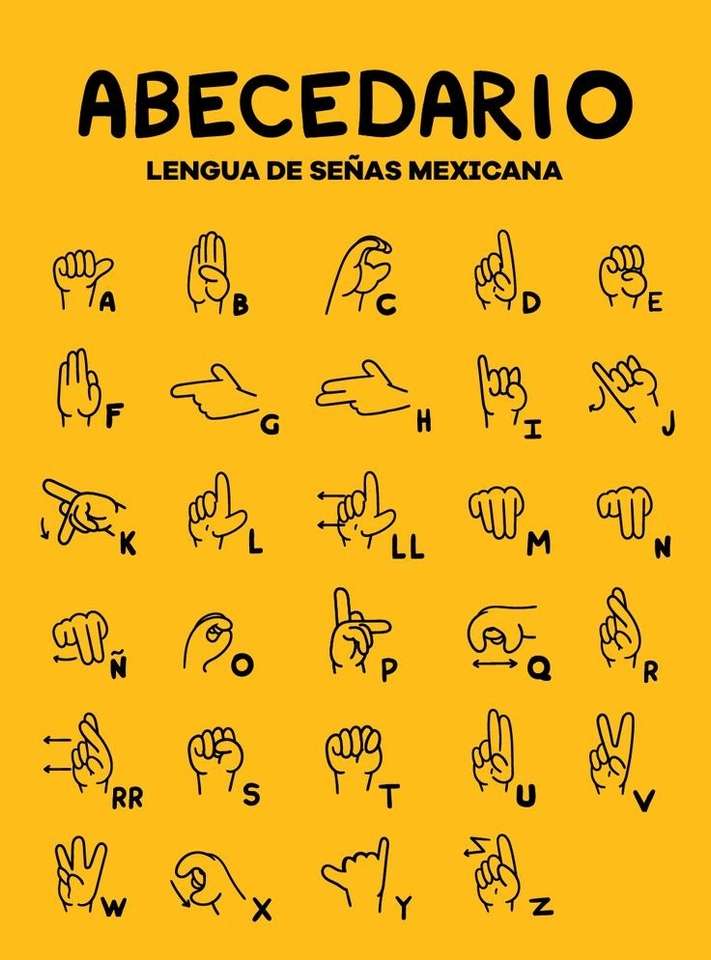 meksykański język migowy puzzle online
