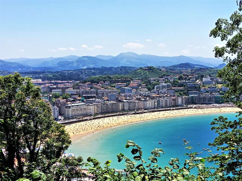 San Sebastián nad Zatoką Biskajską puzzle online
