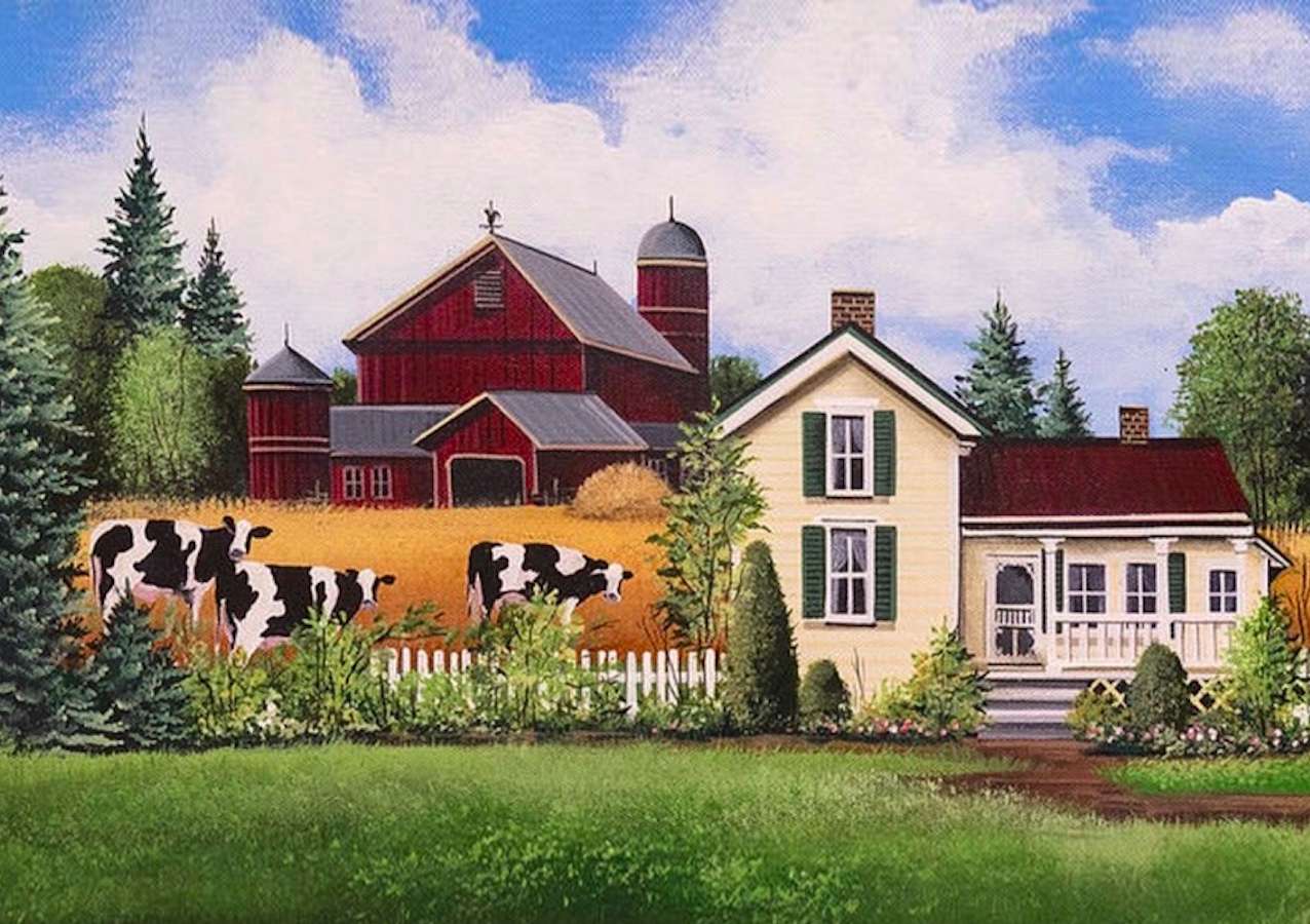 Życie na farmie -Farm Life puzzle online