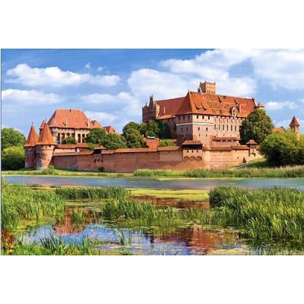 Zamek w Malborku w Polsce puzzle online