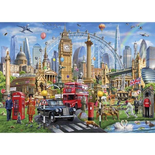 wezwanie Londynu puzzle online