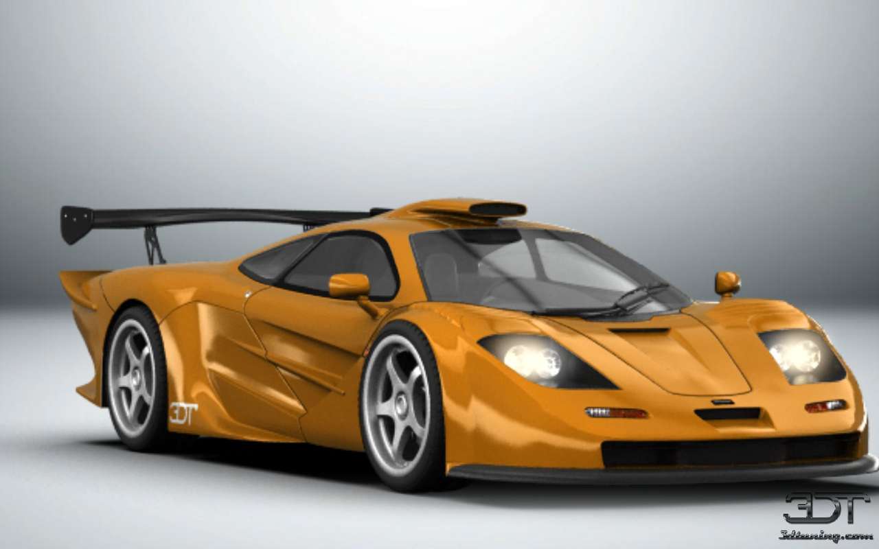 McLarena F1 GTR puzzle online