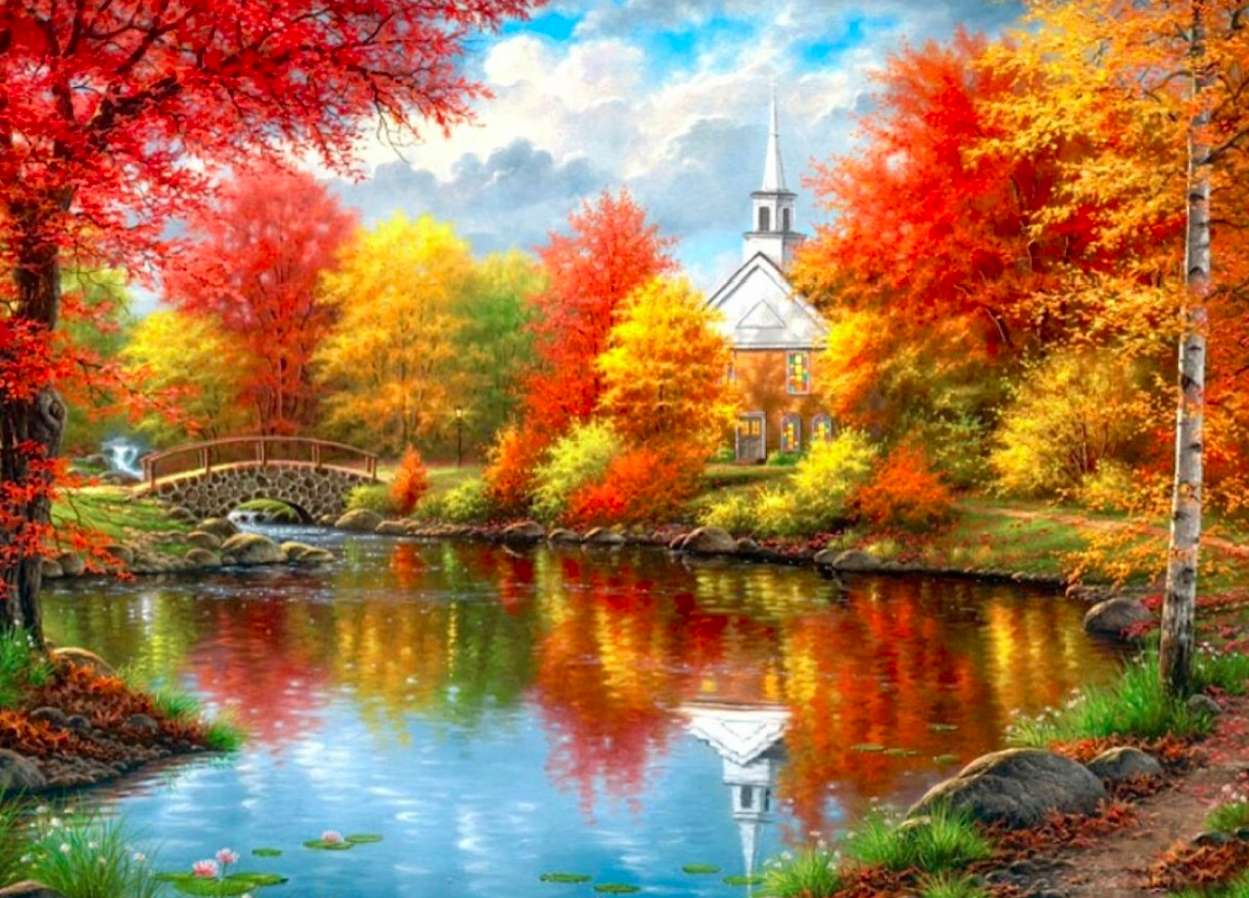 Jesień w pełnej okazałości-Autumn in All its Glory puzzle online