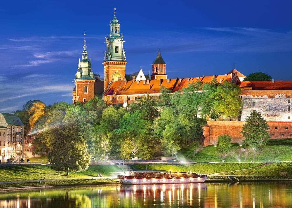 Polska-Krakowski Wawel-Krakow's Wawel puzzle online