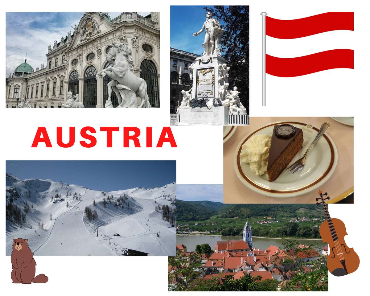 . Austria puzzle online