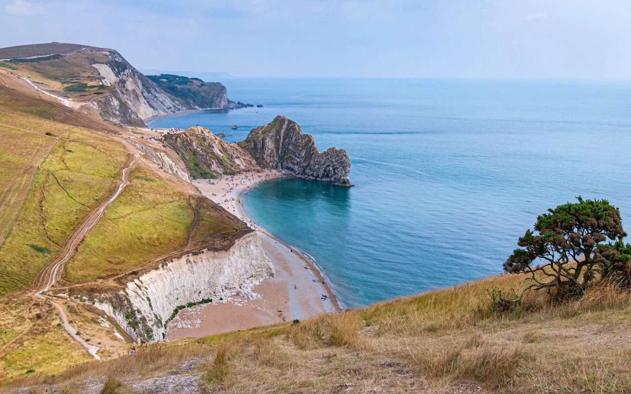 Anglia-Piękne Wybrzeże Jurajskie -Jurassic Coast puzzle online