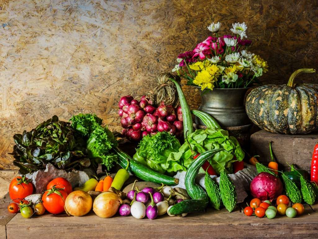 Warzywa -Still Life Vegetables puzzle online