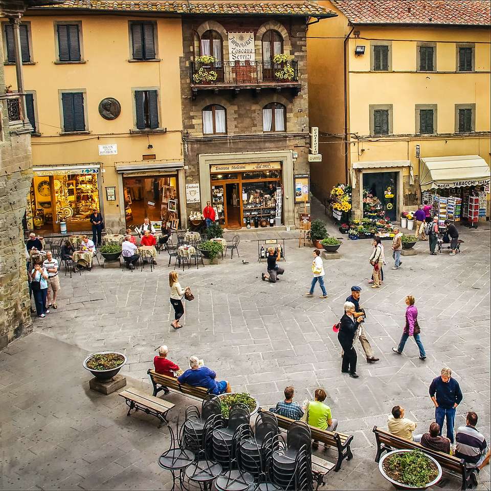 Cortona, prowincja Arezzo, Włochy puzzle online