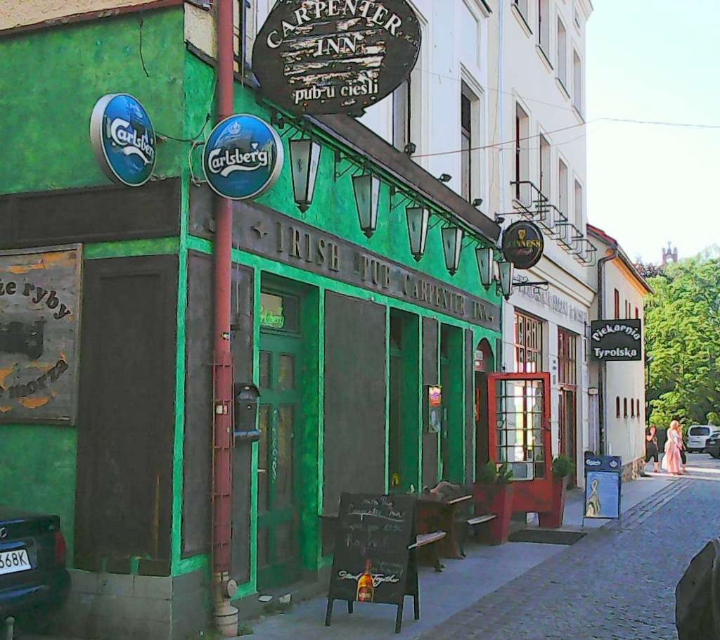Pub irlandzki w Olsztynie puzzle online