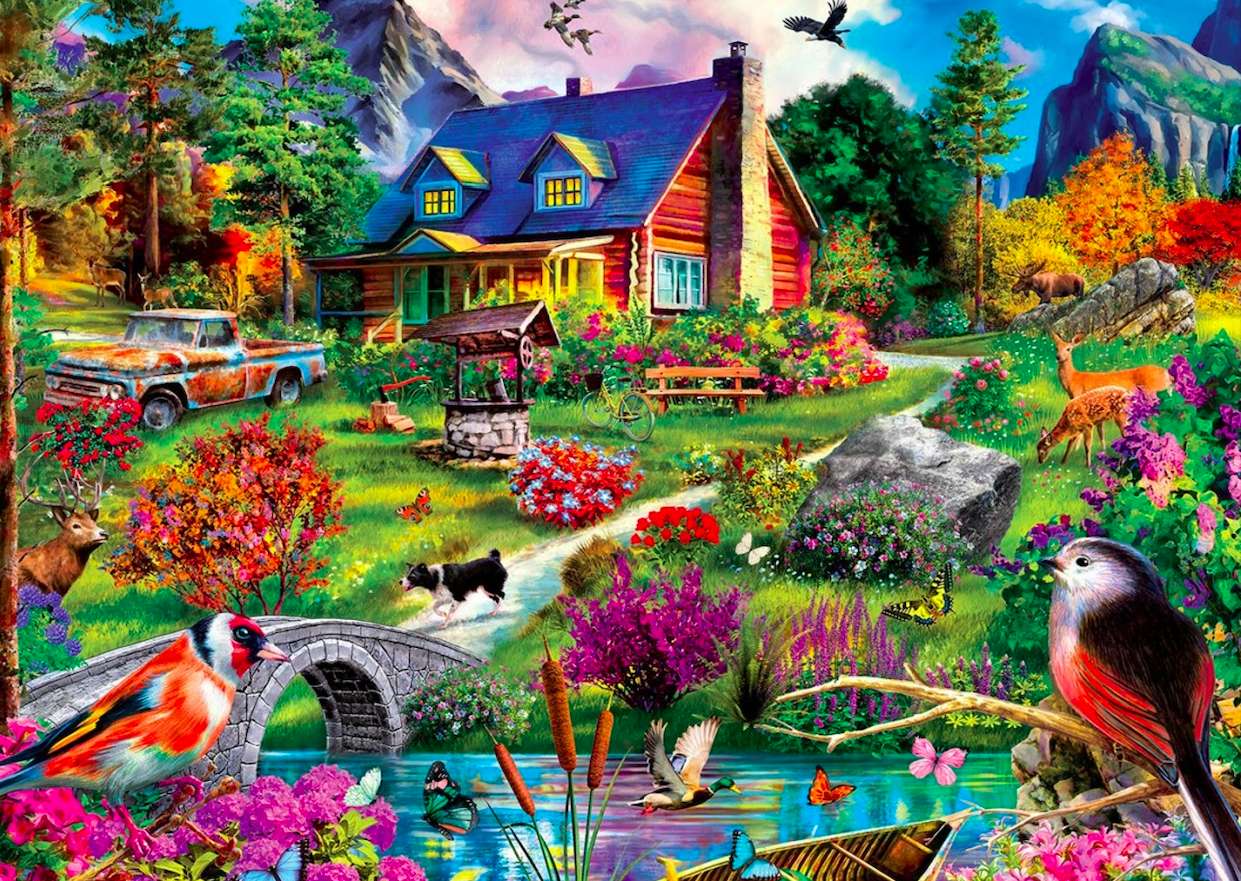 Hillside Cottage jigsaw puzzle