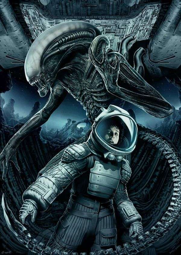 Alien & Ripley (Obcy i Ripley) puzzle online