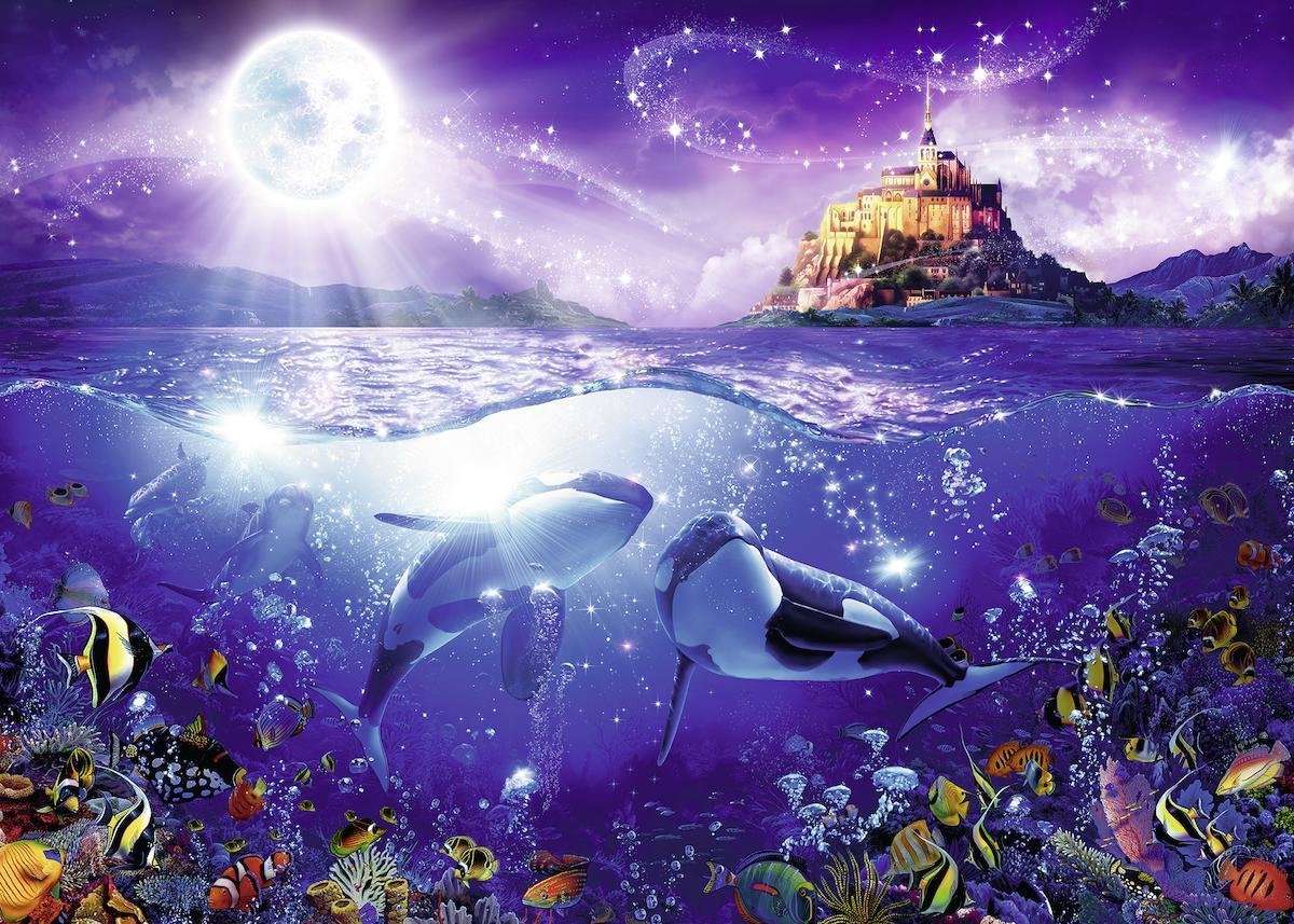 Ocean z orkami puzzle online
