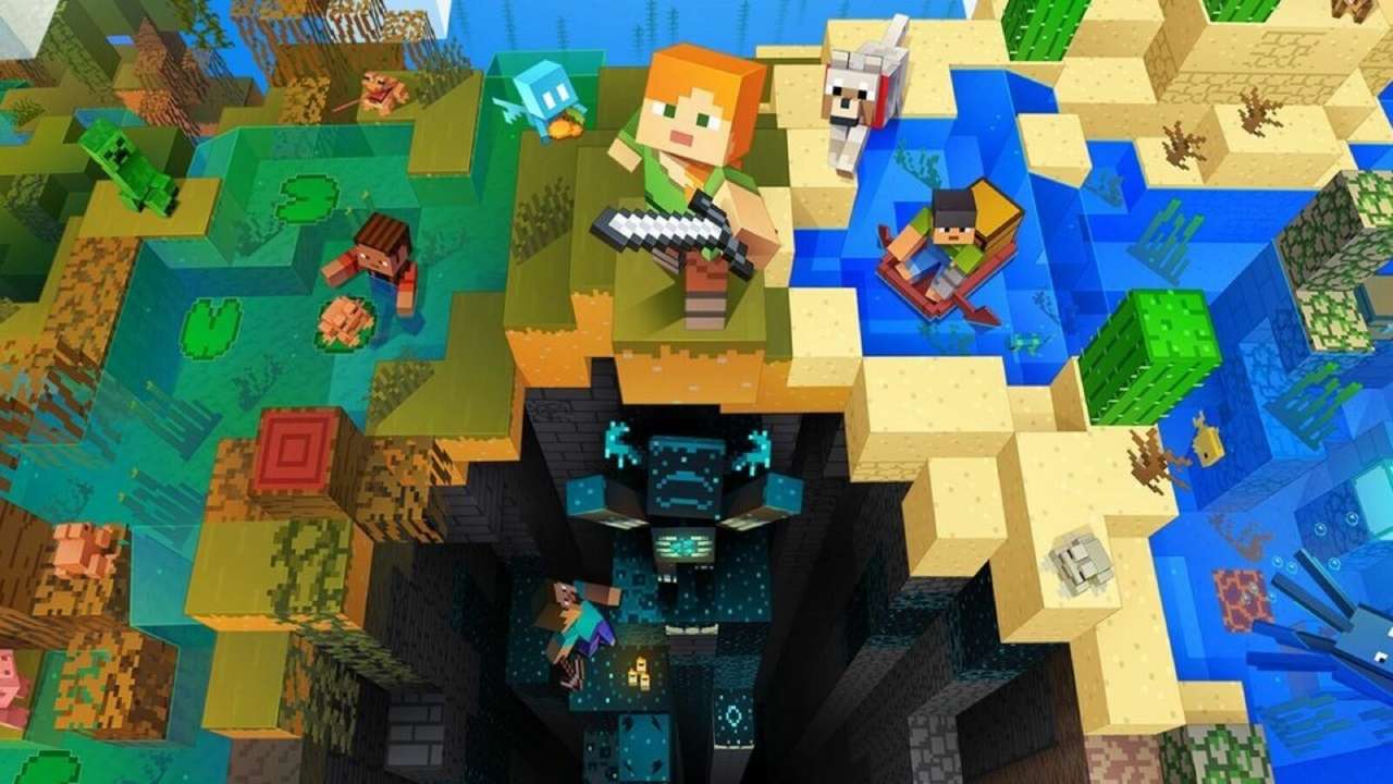 Minecraft: dzika aktualizacja puzzle online