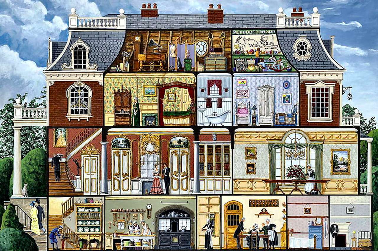 The lives of those above and below - Upstairs Downstairs puzzle