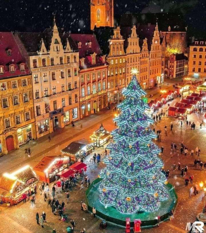 Christmas in Wroclaw, Poland puzzle online