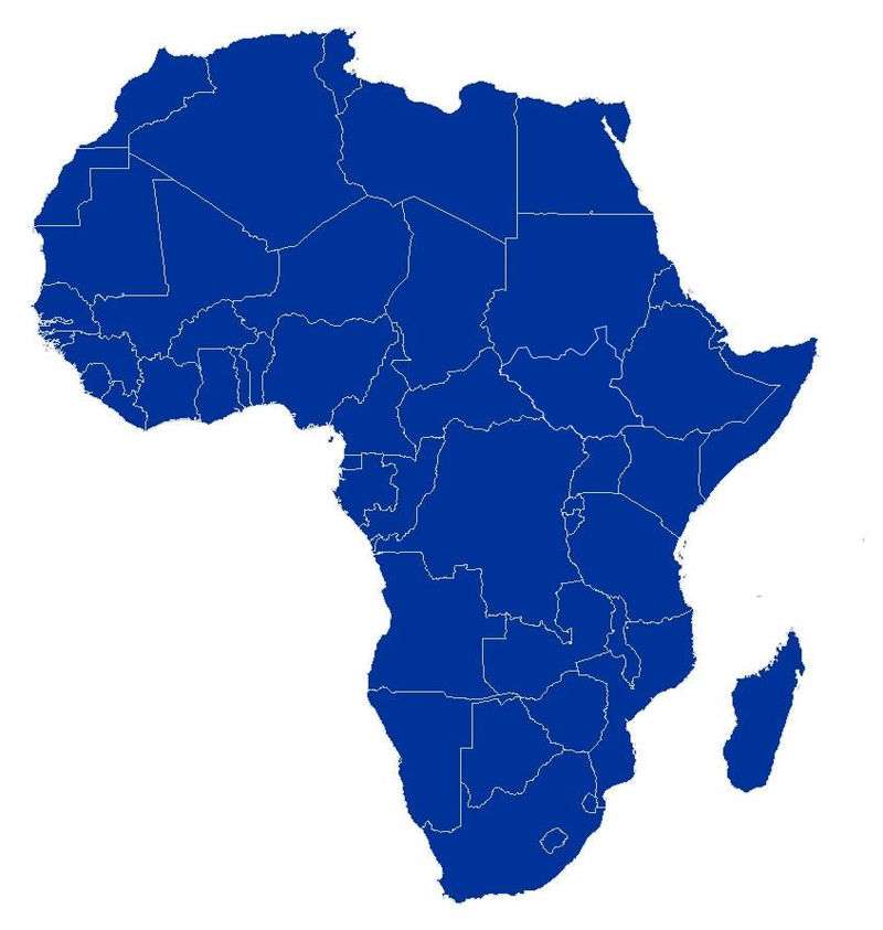 zagadka Afryka puzzle online