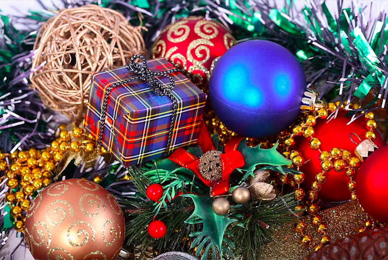 Magiczne kolory Bożego Narodzenia puzzle online