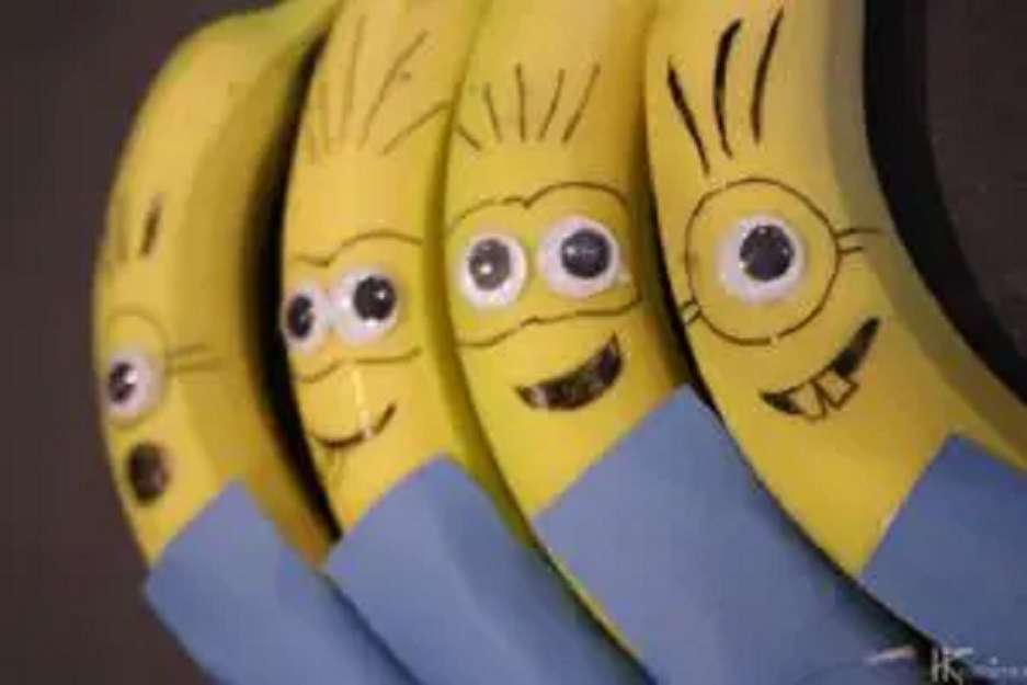 Miniaturowe banany puzzle online
